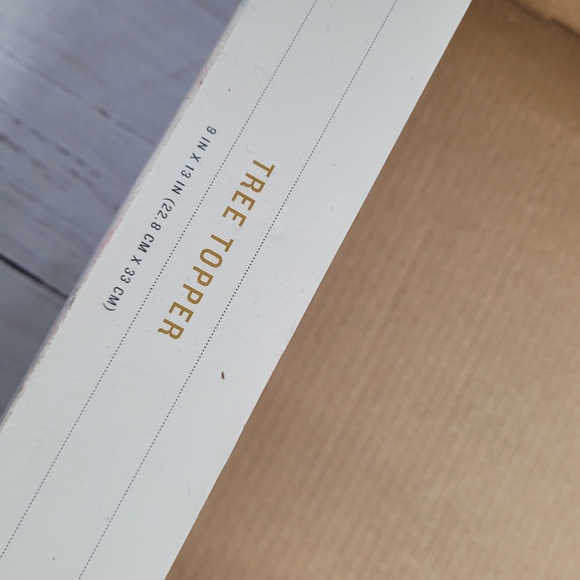 HEARTH & HAND WITH MAGNOLIA CHRISTMAS TREE TOPPER STAR SILVER METAL - Picture 14 of 16